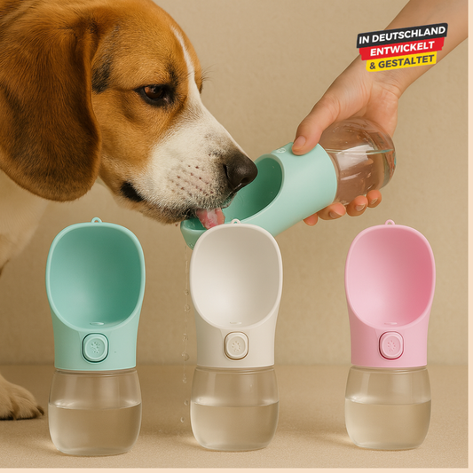 Portable Hundetrinkflasche