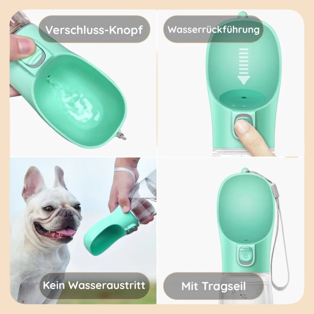 Portable Hundetrinkflasche