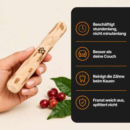 Der Kaui – Kaustick aus Kaffeeholz