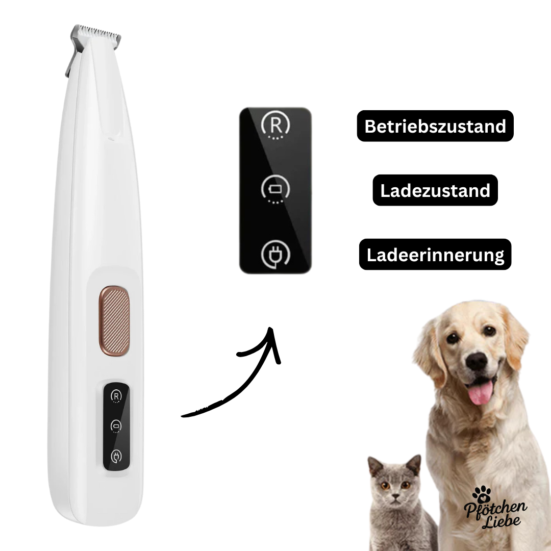 Pfotentrimmer - Sicher & Leise