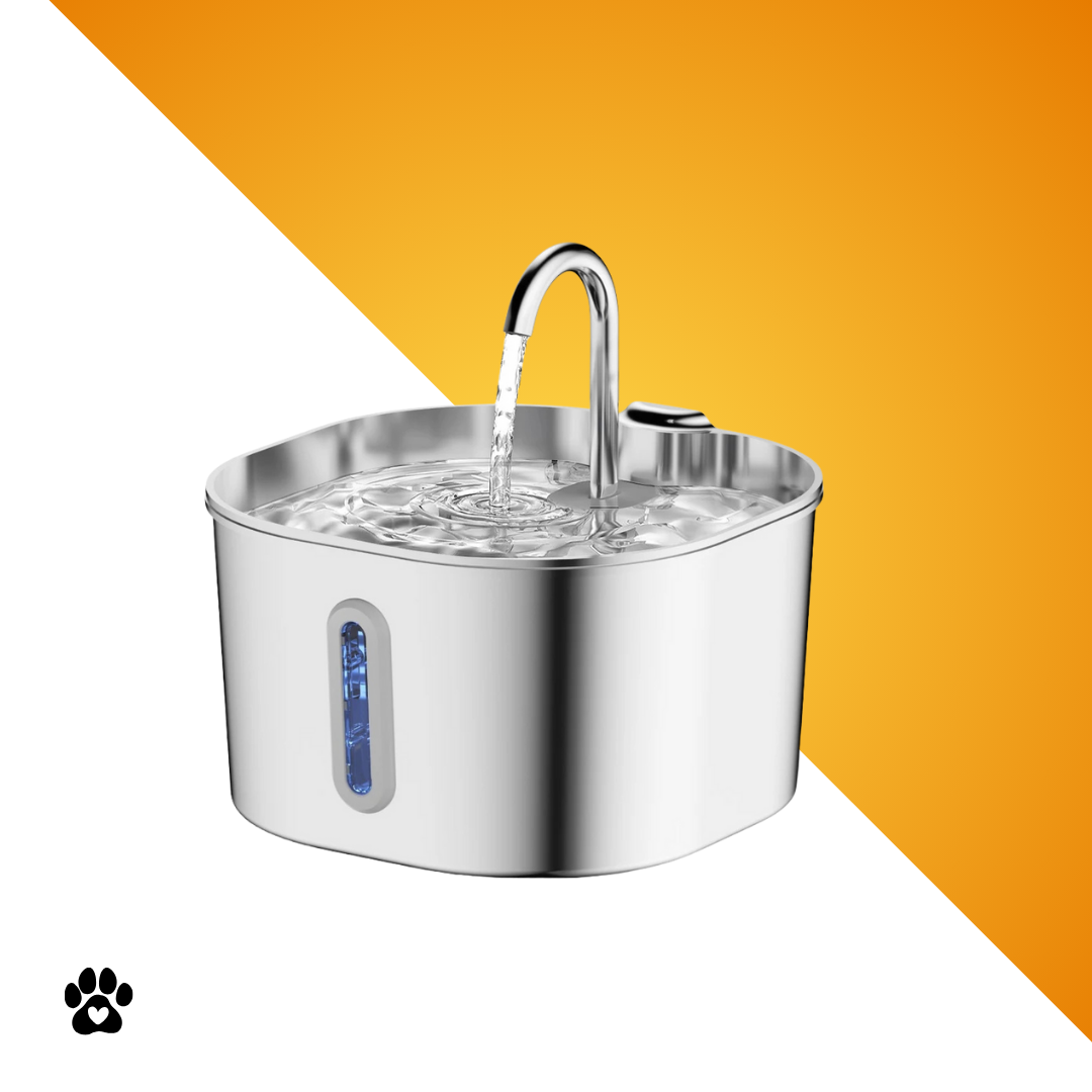 Edelstahl Trinkbrunnen - automatisch & rostfrei