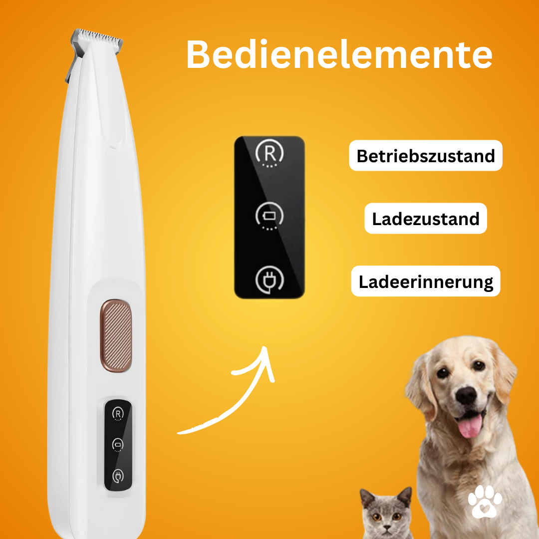 Pfotentrimmer - Sicher & Leise