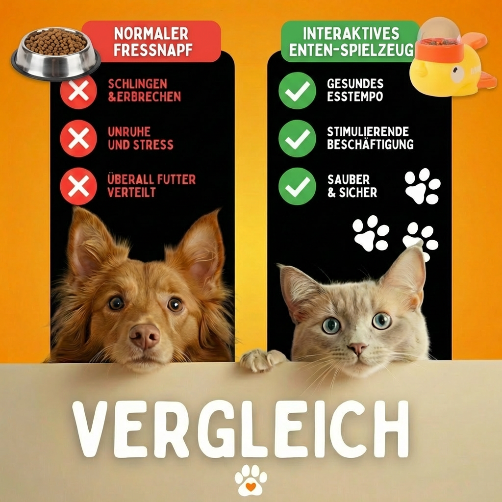 Duckie – der Leckerlispender der Hunde schlauer macht