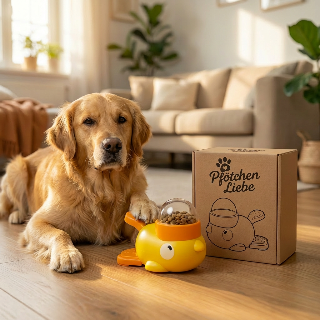 Duckie – der Leckerlispender der Hunde schlauer macht