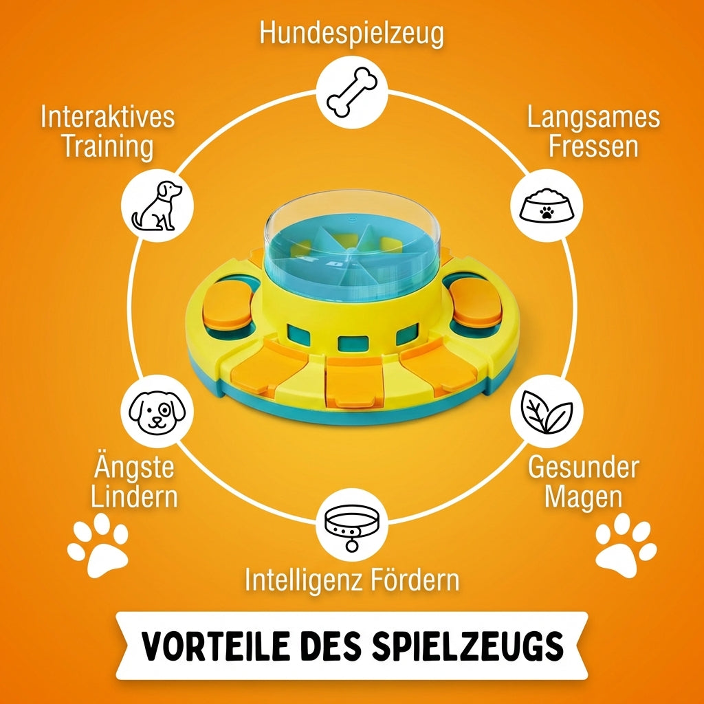 Puzzlie Denkspiel - interaktiver Leckerlispender