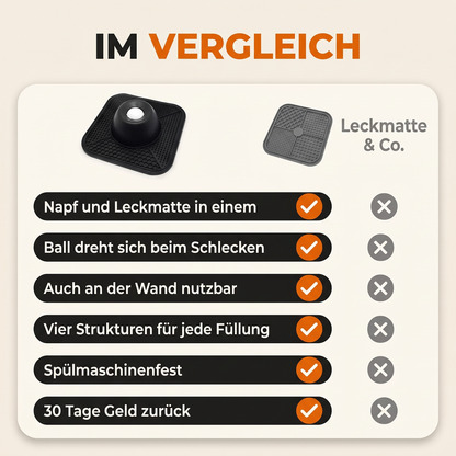 Der Schlecki mit Leckmatte
