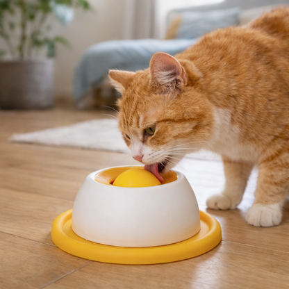 Beruhigendes Leckspielzeug mit rutschfestem Stand