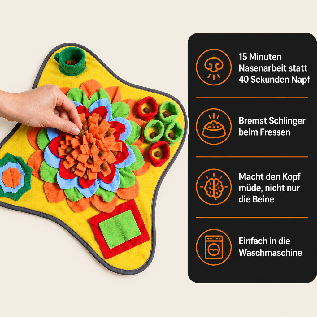 Vorteile der Schnüffelmatte
